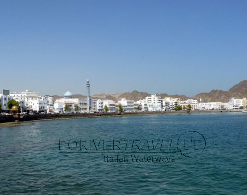 Oman, la capitale Muscat, il porto di Matrah